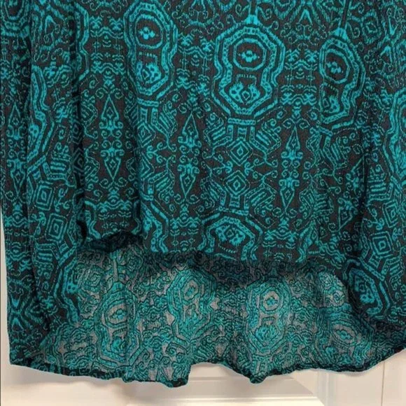 Ambiance Tank Top Size L Geometric Print - Picture 3 of 6